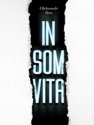 cover image of Insomvita. Psychological thriller with elements of a crime story